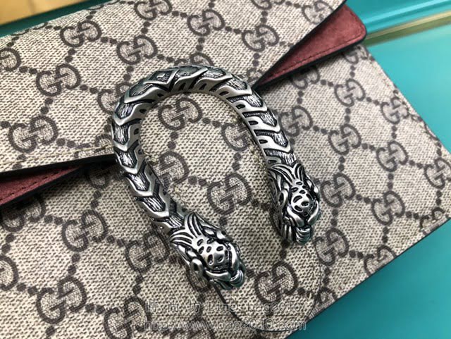 Gucci古馳包包 G家新款女包 款號:421970 古奇鏈條單肩斜挎包 Gucci小號酒神包  gdj1350